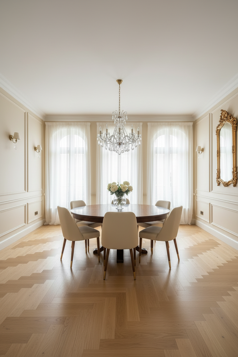 HERRINGBONE CLASSIC Oak AB Natural UV lacquer